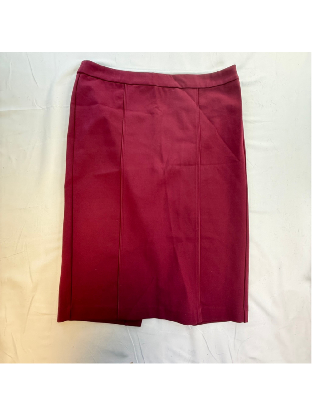 ELOQUII Size 14 Burgundy Skirt Suit Set Blazer Pencil Skirt Career Wear NWT - Picture 6 of 10